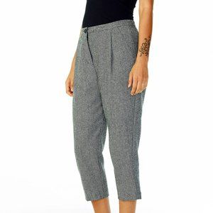 Armani Exchange Cropped Herringbone Trouser